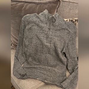 J. Crew Men's Gray Quarter Zip, XS